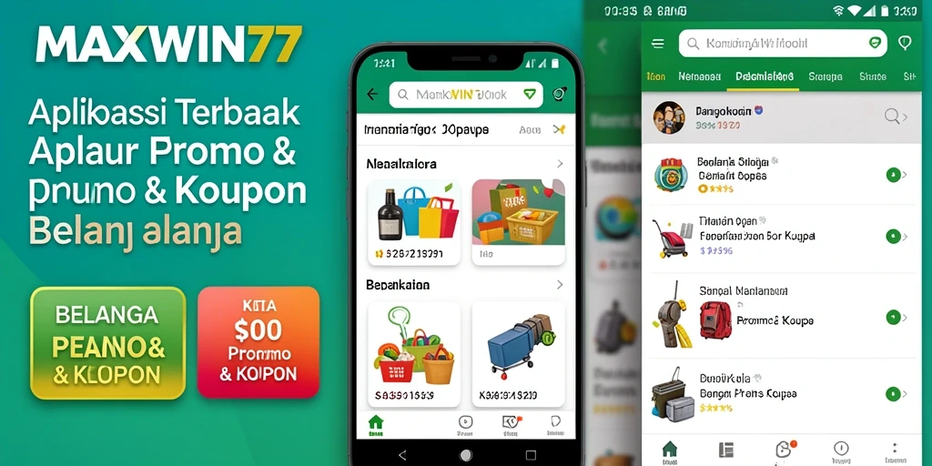 Tampilan antarmuka aplikasi MAXWIN77 yang intuitif dan menarik.
