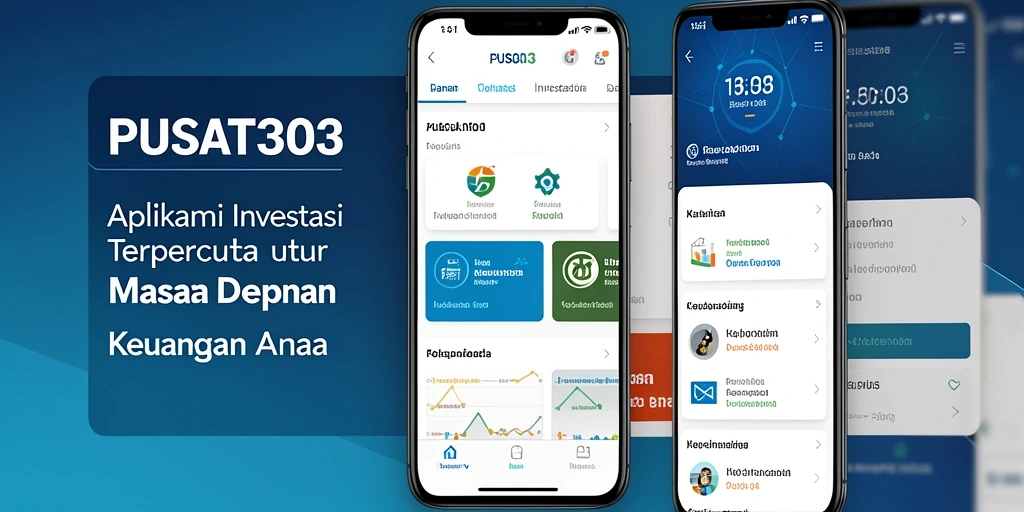 Tampilan antarmuka PUSAT303 yang intuitif dan informatif.