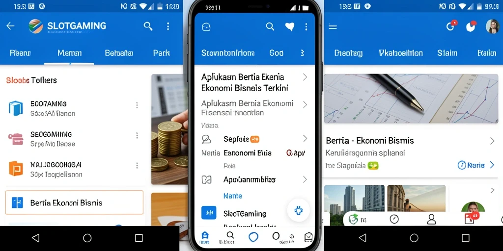 Tampilan antarmuka SLOTGAMING yang informatif dan menarik.